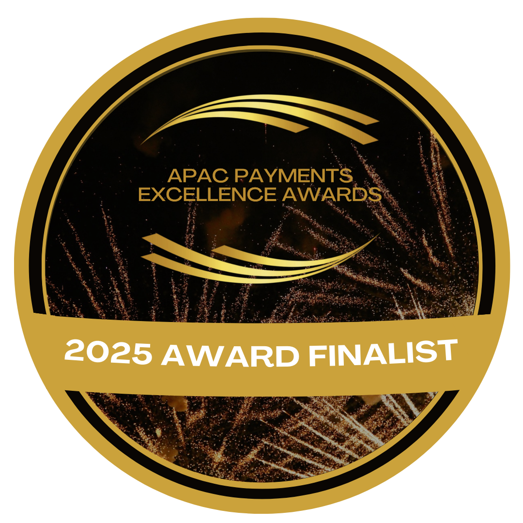 APAC Payments Excellence Awards 2025 Award Finalist logo