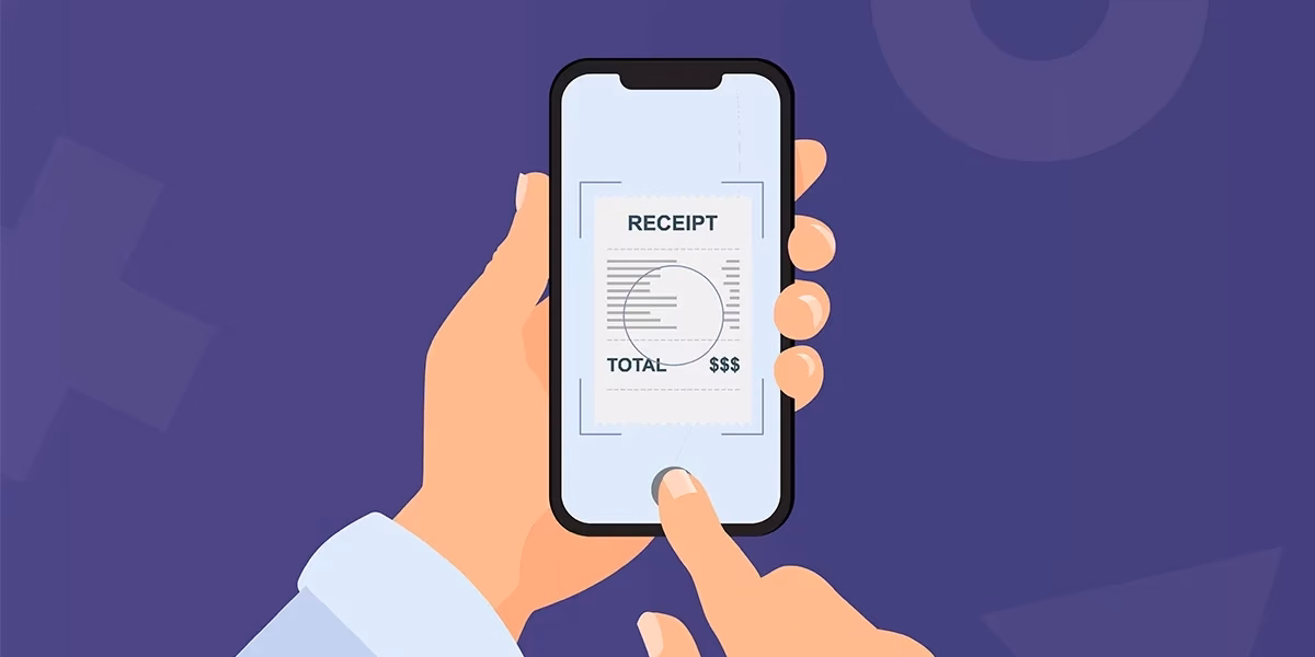 Snap a photo of your receipt