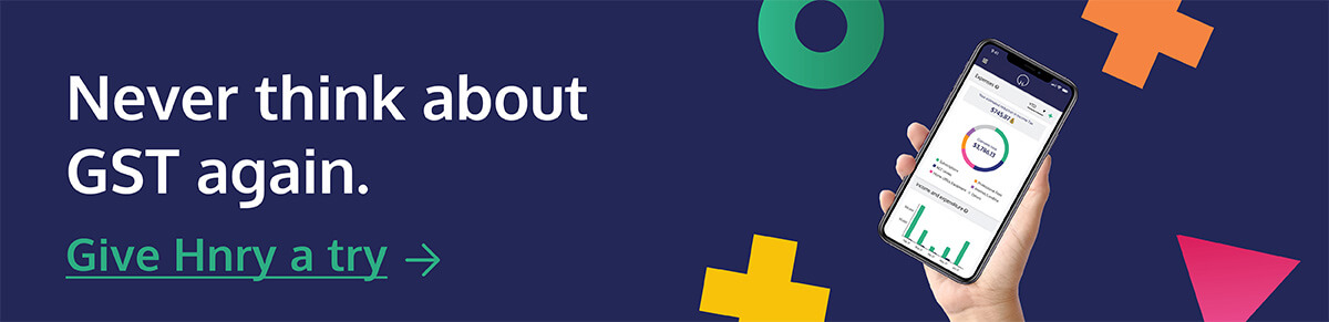 Join Hnry and never worry about GST!