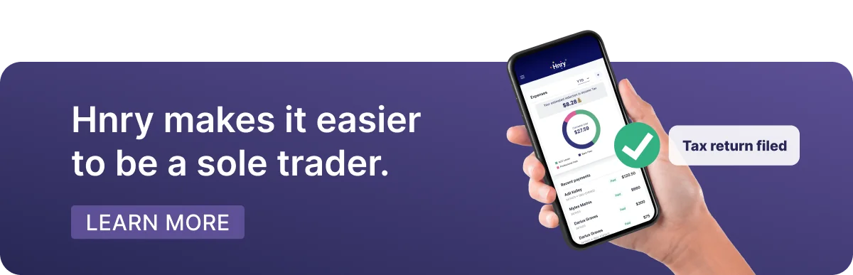 Hnry makes it easy to be a sole trader