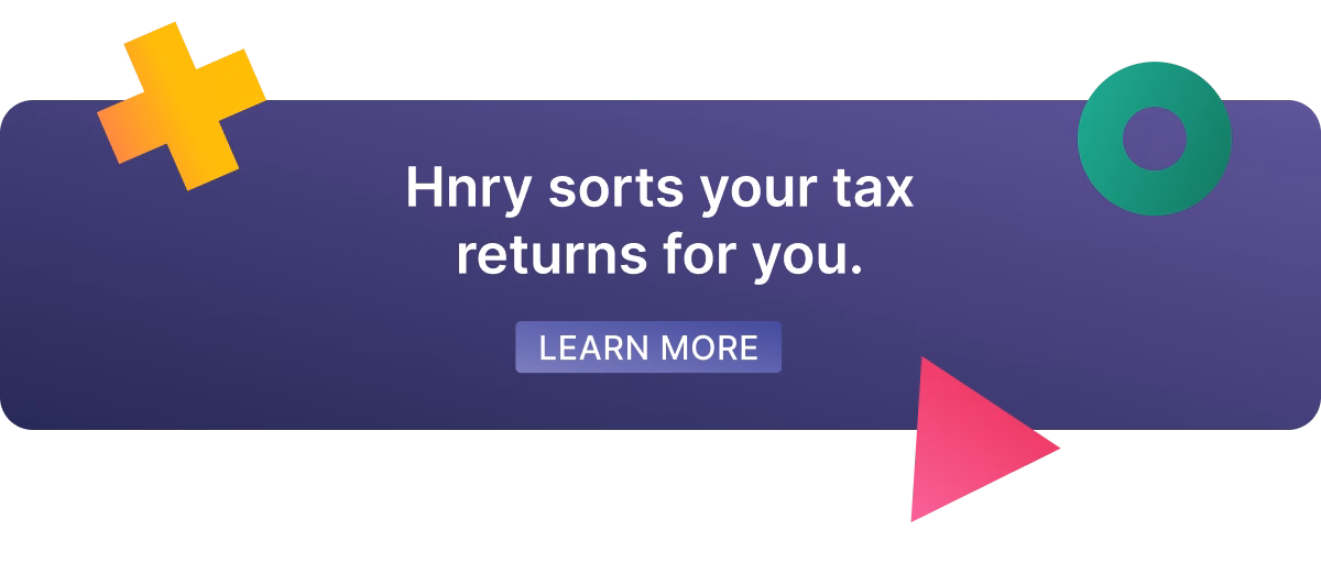 Hnry completes and files your tax returns for you