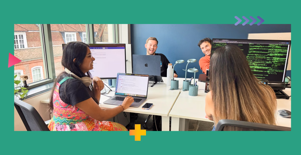 A few of the Hnry UK team working hard