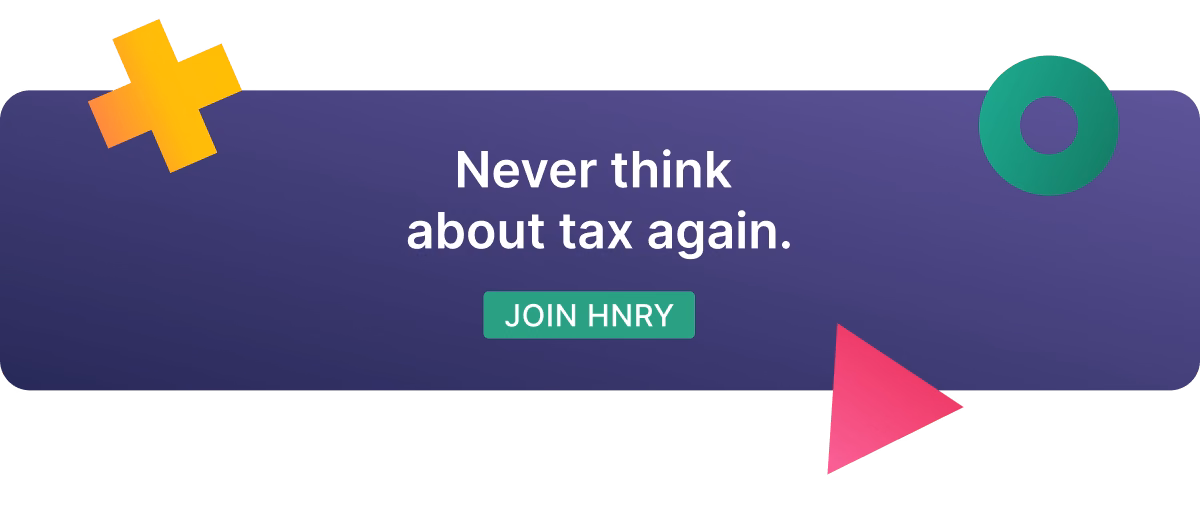 Join Hnry and never think about tax again!