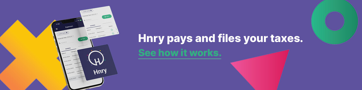 Hnry pays and files your taxes - join now
