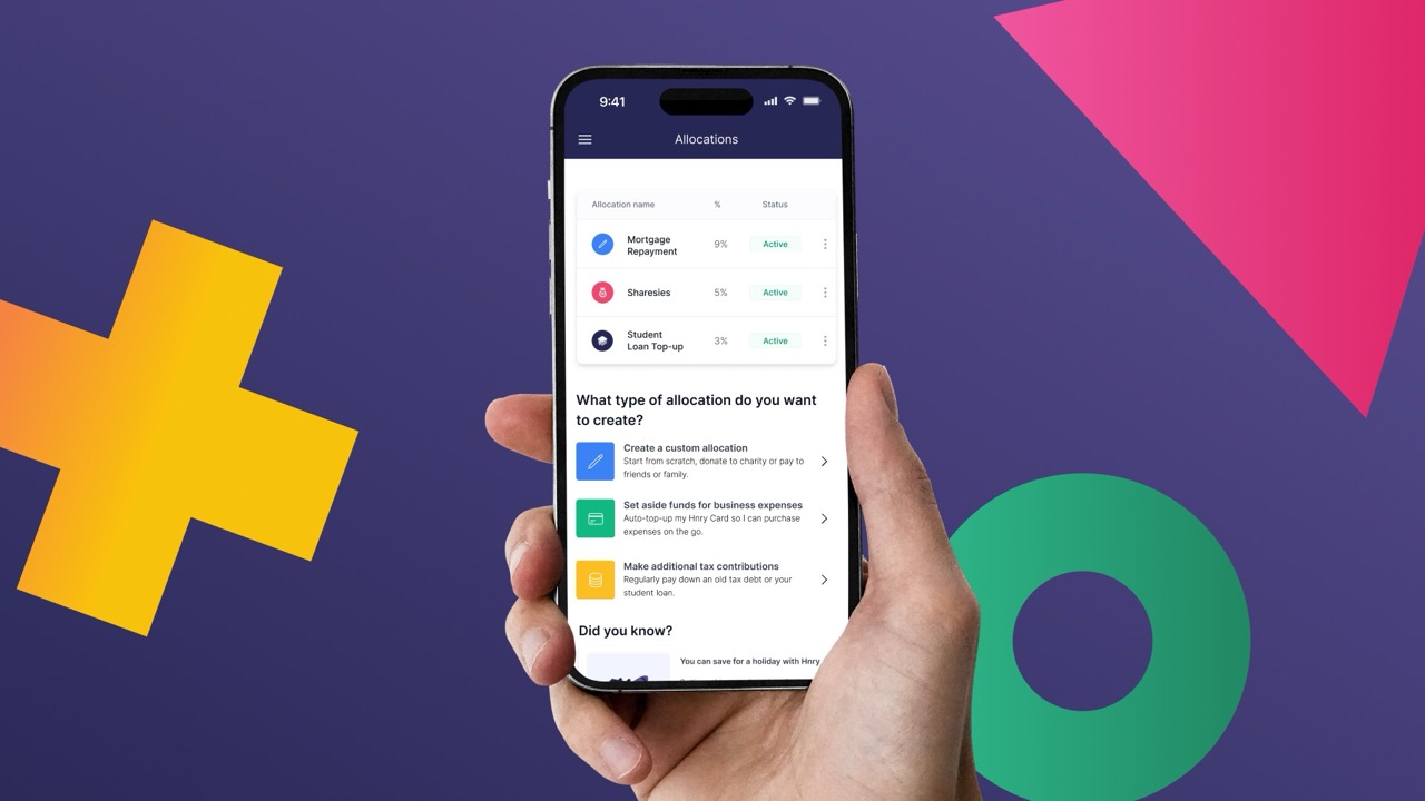 Supercharge your savings with Hnry Allocations