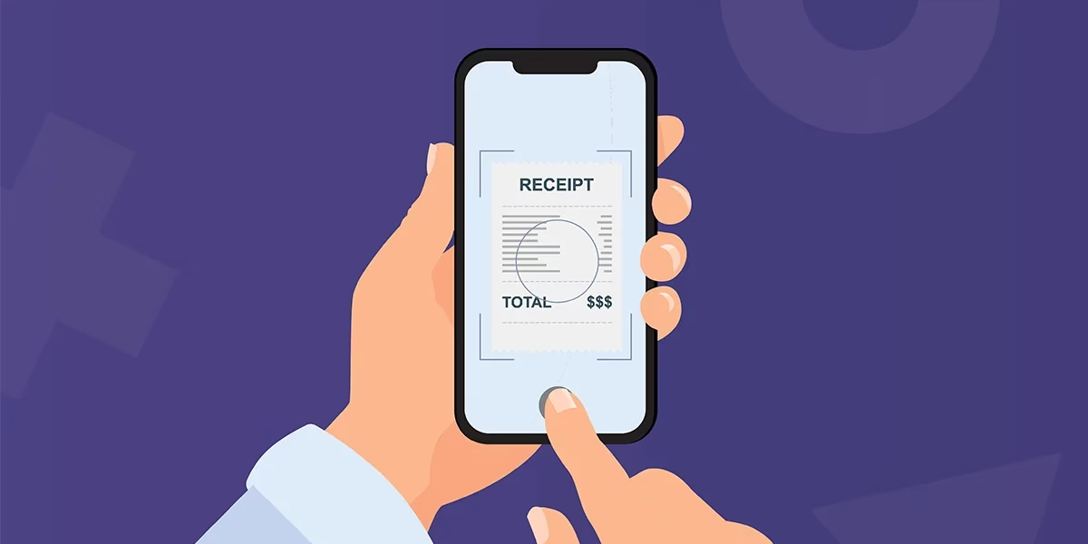 Snap a photo of your receipt