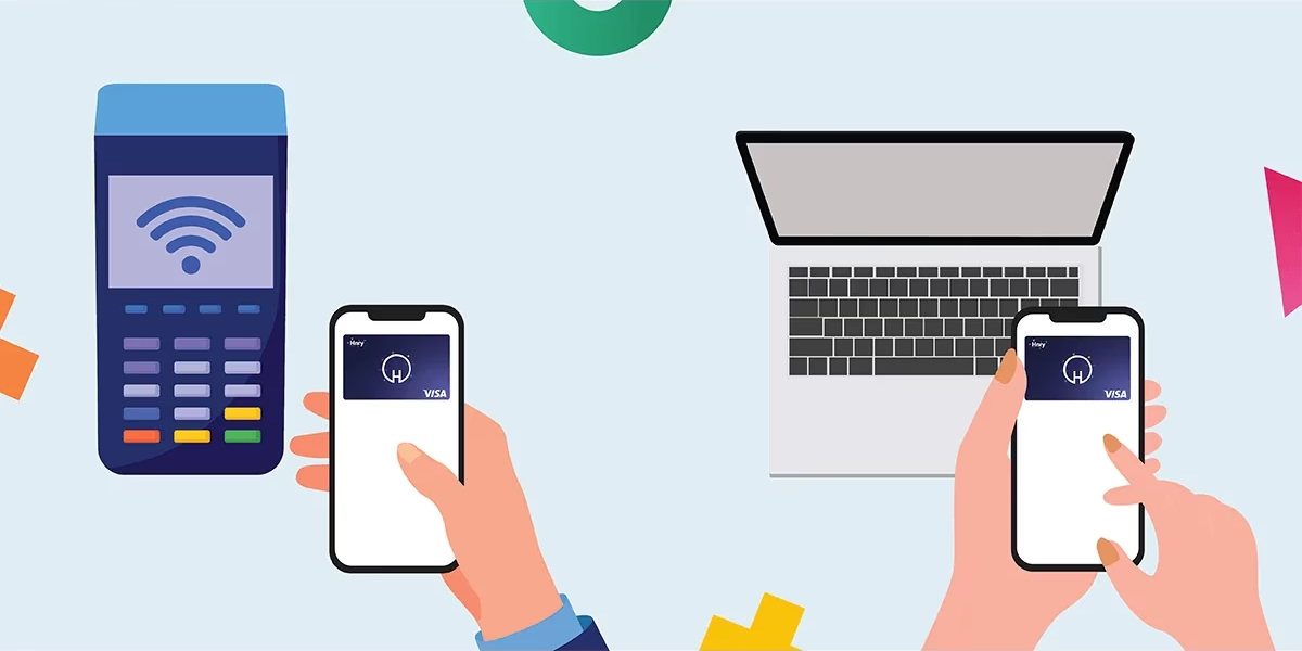 Tap to pay with your Hnry Debit Card